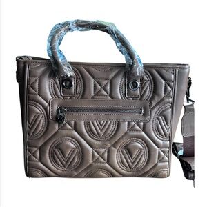 Valentino Orlandi Handbag Crossbody Taupe Coin Purse